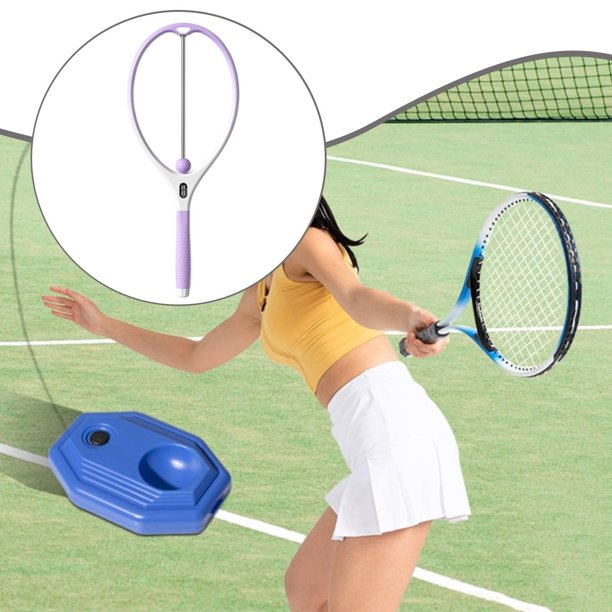 Raqueta tenis Snap Racquet, equipo para cancha, profesional, principiante, adultos, club, regalos, ergonómico, accesorios para mujeres y hombres Púrpura