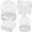 Clear, variant on TURSTIN 200 Pieces Light Pink Disposable Dinnerware Set Serves 25 Guests, 9 inch & 7 inch Plastic Plates 12oz Cups Napkins Cutlery for Wedding Birthday Graduation Party Tableware