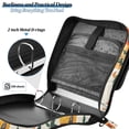 thumbnail image 4 of FORMRS Zipper Binder with Shoulder Strap 2-inch Ring 500 Sheet Capacity File Bag, Cartoon Plants, 4 of 5