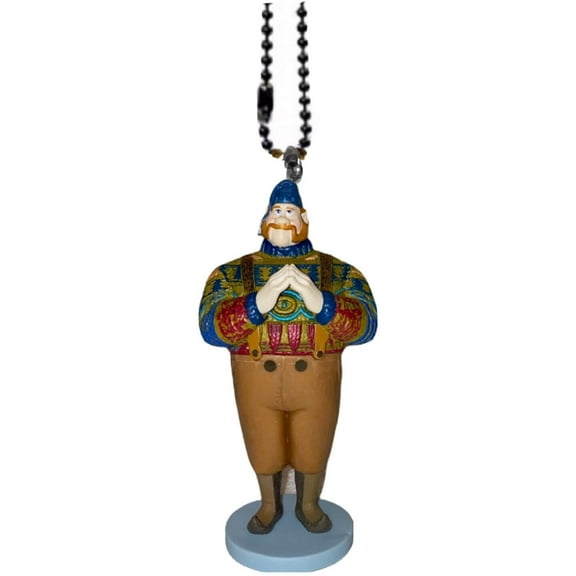 Oaken Shopkeeper Keychain Dangler Ornament PVC Figure Charm Anna Kristoff