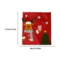 thumbnail image 4 of serony Xmas Decor Chair Cover Dining Table Case Home Hotel Decal Cute Design Dustproof Household Accessories Multiple Patterns New Year Deer Pattern, 4 of 8