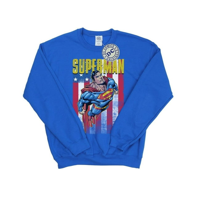 DC Comics Garçon Chandail en Molleton Superman Flight