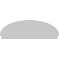thumbnail image 5 of Ekena Millwork 84"W x 27-7/8"H x 2-3/4"P Elliptical Smooth Architectural Grade PVC Combination Pediment, 5 of 7