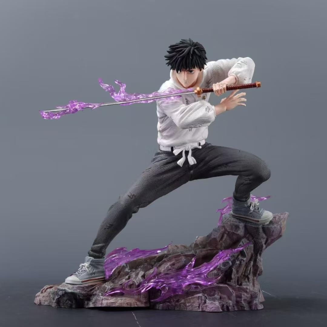 New Okkotsu Yuta Figure, Replacement Head Okkotsu Yuta Anime Figure 21cm/8.3inch PVC Character Model Statue Decoration Ornament Gifts