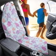 thumbnail image 4 of XYZCANDO Watercolor Sea Turtle & Coral Pattern Car Seat Towel Cover Sweat Towel, for Truck Seat Van Bucket Seat Suitable for Trucks Vans, 4 of 7