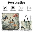thumbnail image 2 of Bohemian Color Picnic Blanket Waterproof Outdoor Beach Blanket Hand-held Pad Suitable for Travel, Camping, Beach, Family Gatherings, 2 of 7