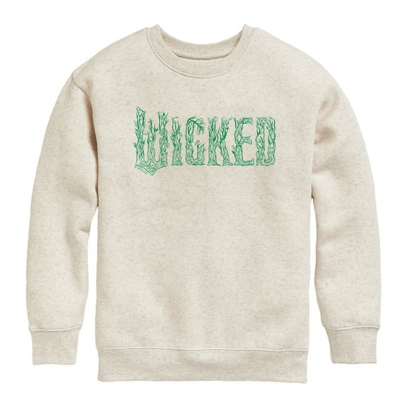 Wicked - Twisted Branch Logo - Youth Crew Fleece Sweatshirt