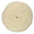 thumbnail image 2 of PRESTA ROTARY BUFFING PADS WHITE WOOL HEAVY CUT 1.25 NAP, 2 of 2