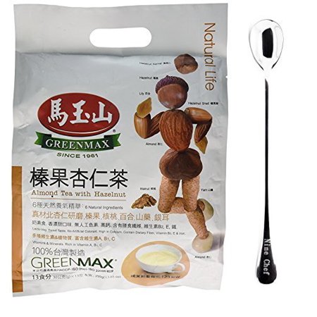 NineChef Bundle - GreenMax (Mayushan) (Almond Tea With Hazelnut 2 Pack) + 1 NineChef ChopStick