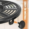 thumbnail image 4 of LAICAIW Pare-Chocs en Caoutchouc pour Friteuse à Air Chaud Ninja, 3 Pcs de Rechange Réutilisables Résistantes à la Chaleur en Silicone de Qualité Alimentaire Pieds en Caoutchouc pour Friteuse à Air Embouts Embouts Pièces Accessoires pour Poêle-Gril de Friteuse à Air Ninja Plaque Cri, 4 of 7
