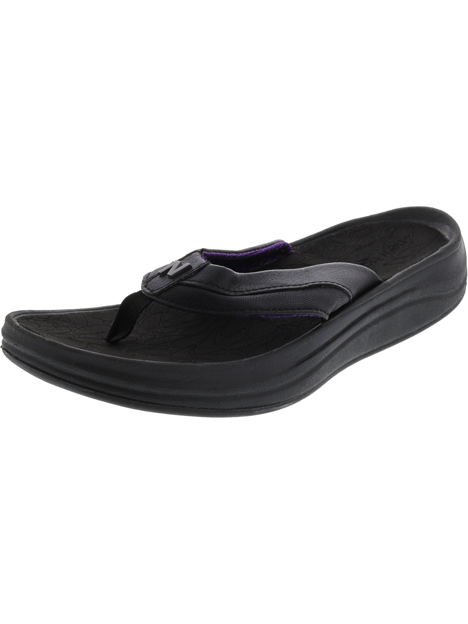 New Balance Women's Revive Thong Black 