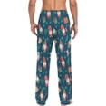 thumbnail image 2 of GZHJMY Christmas Santa Pajama Pants for Men, Lounge Pants Lightweight Men Pajama Bottoms with Drawstring Pockets, Christmas New Year Birthday Gifts, Medium, 2 of 6