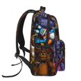 thumbnail image 3 of Lsque Five Nights At Freddy'S Pattern Casual Backpack for School, Work, Travel – Adjustable Straps, Multiple Compartments – Ergonomic Design, Fits Laptops and Tablets, 3 of 7
