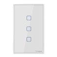 thumbnail image 1 of T0US3C-TX 3 Gang Smart WiFi Wall Light Switch APP/Touch Control Timer Standard Panel Smart Switch Compatible with Home/Nest &, 1 of 7