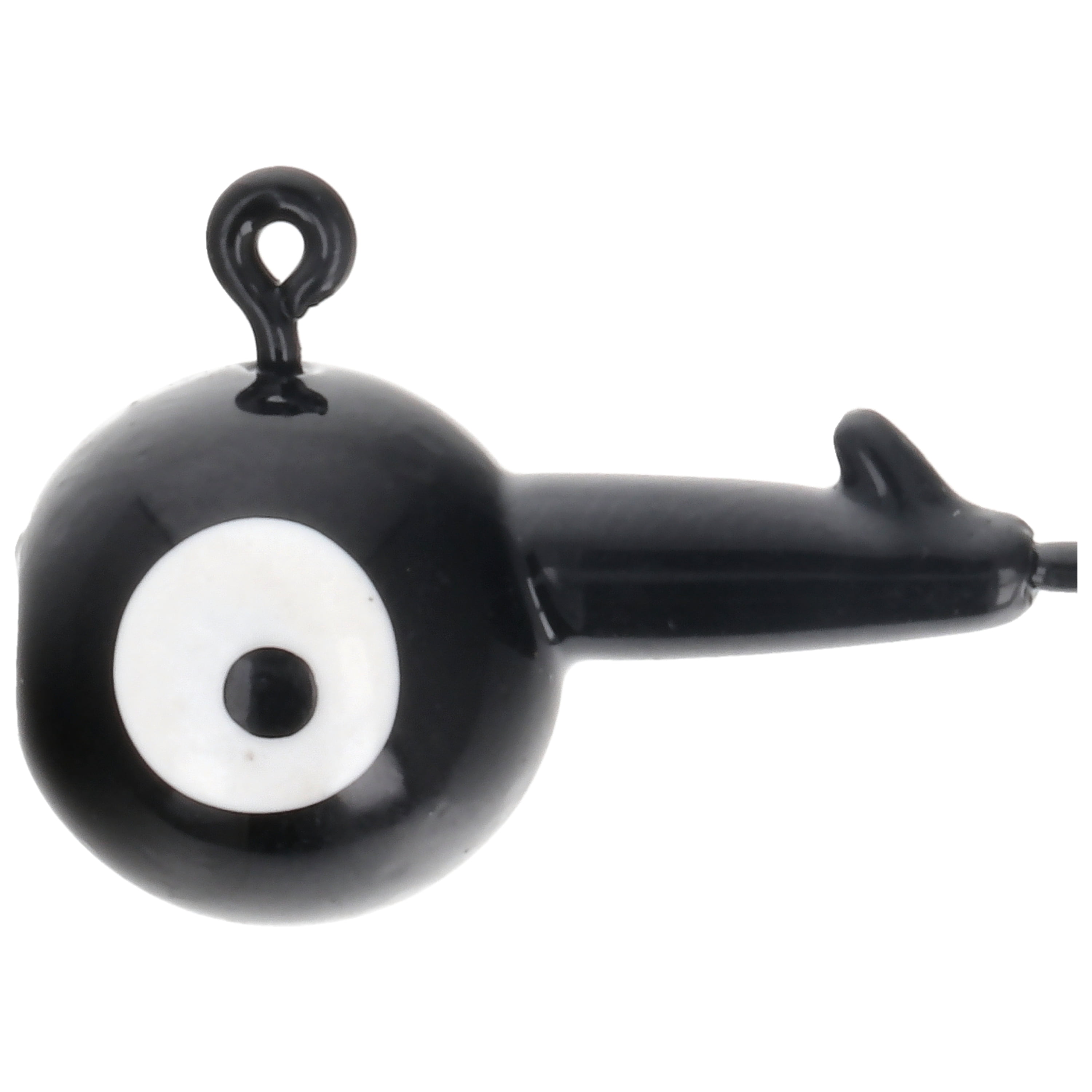 Eagle Claw Tin Ball Head Jig - Double eye - 4 pack - 1/4 oz - Black