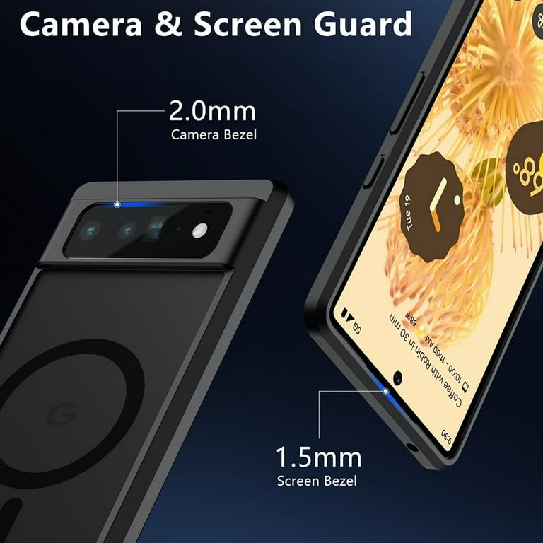 Magnetica Forte Cover per Google Pixel 6 Pro Compatibile Con Mag-Safe