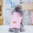 thumbnail image 3 of SPRING PARK Pet Dog Clothes Star Pattern Cotton Dog Vest Soft Thickening Warm Pup Winter Puppy Casual Cothes for Dogs, 3 of 7