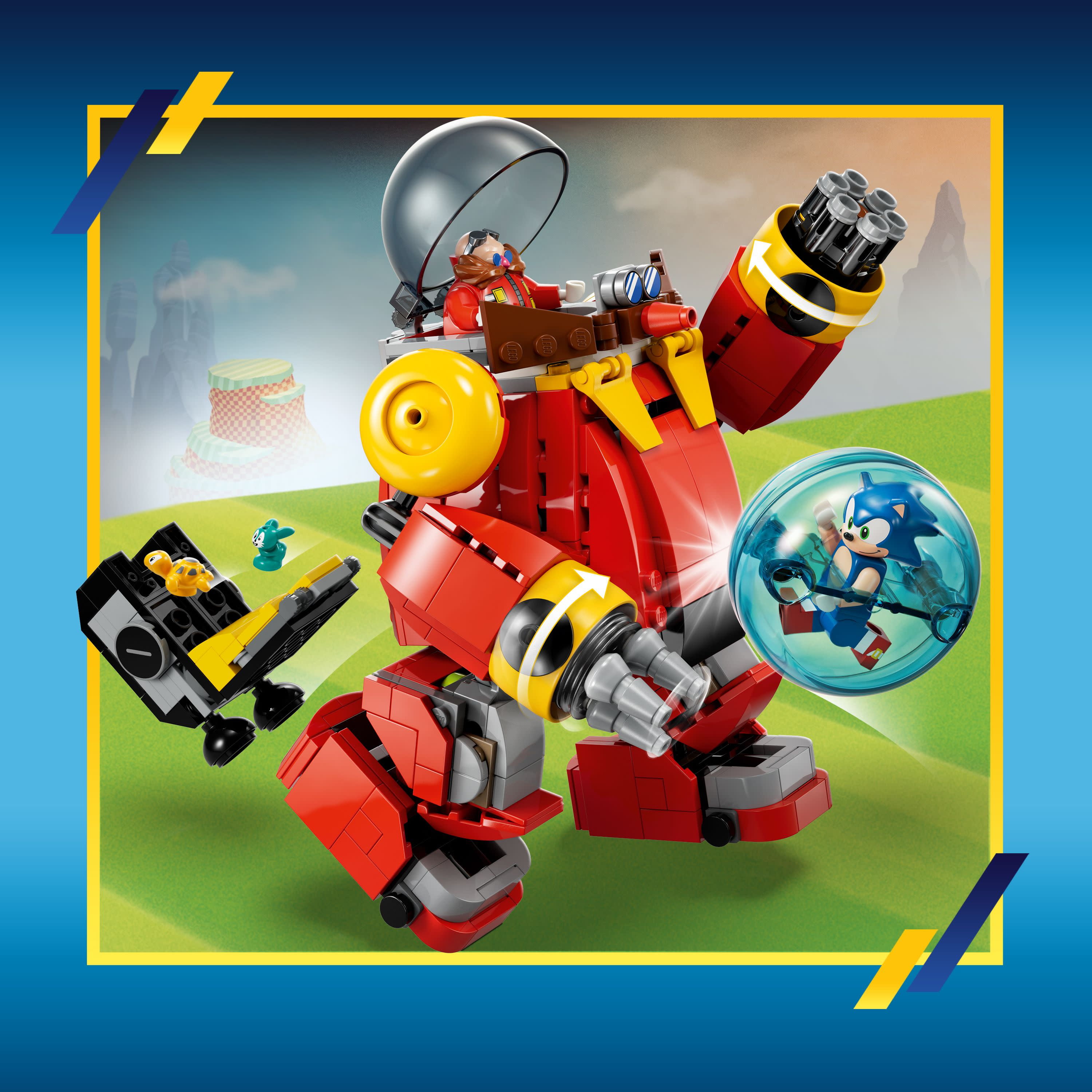 LEGO Set Sonic 76993 Sonic Contra o Robo Gigante de Dr Eggma 615