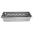 HUBERT Stainless Steel Steam Table Pan - Full Size 4 Inch Deep Hotel Pan For Buffet, Catering & Kitchen Use