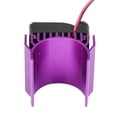 thumbnail image 3 of Dissipateur thermique avec ventilateur pour moteur de voiture électrique RC 1/10 540/550/3650 (violet), 3 of 4