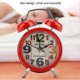 thumbnail image 2 of Mini Silent Metal Digital Alarm Clock with Lights and Twinkling Bells, Classic Antique Style for Bedroom, 2 of 5