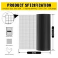 thumbnail image 2 of Hardware Cloth 1/2 inch 36 x 50 ft Heavy Duty Black Chicken Wire Fencing 19 Gauge Vinyl Coated Welded Wire Mesh Roll PVC Hardware Cloth Chicken Wire Fencing Garden Fence Tree Guard, 2 of 7