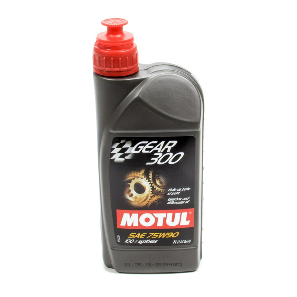 Motul USA 75W90 Synthetic Gear 300 Gear Oil 1 L P/N 105777