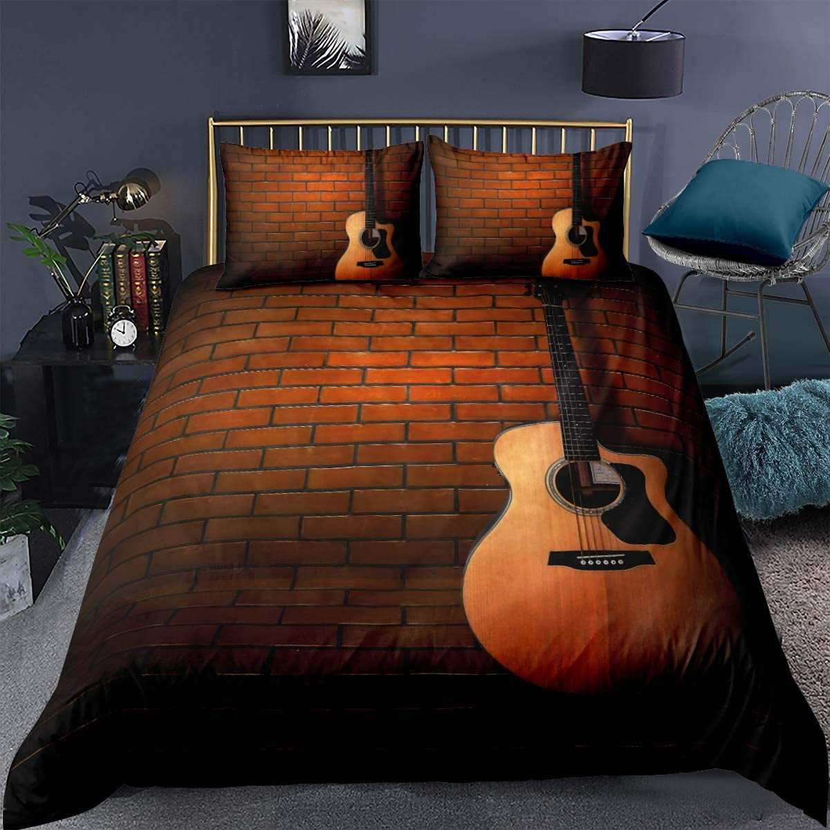 Guitar bedding for boys hotsell