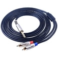 thumbnail image 2 of Bearachild Cable RCA Dual TRS de 6,35mm, adaptador estéreo, conector mezclador de instrumentos de estudio, micrófono de sonido, accesorios Type4 NO4, 2 of 6