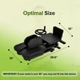 thumbnail image 3 of Hip Stretching Machine by Flex Bench – Improve Flexibility,Mobility and Reduce Hip Pain, Leg Stretcher for Leg Splits- Flexibility for Yoga,Dance and Gymnastics – Thighs,Glutes,Pelvic Floor Muscles., 3 of 8