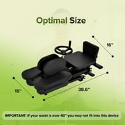 Hip Stretching Machine by Flex Bench – Improve Flexibility,Mobility and Reduce Hip Pain, Leg Stretcher for Leg Splits- Flexibility for Yoga,Dance and Gymnastics – Thighs,Glutes,Pelvic Floor Muscles.