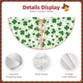 thumbnail image 5 of Kll St Patrick'S Day4 Christmas Tree Skirt 48",Party Decorations Farmhouse For Christmas Decorations Holiday Party, 5 of 8