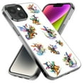 thumbnail image 2 of MUNDAZE Apple iPhone 13 Shockproof Clear Hybrid Protective Phone Case Cute Fairy Cartoon Gnomes Dragons Monsters Cover, 2 of 5