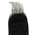thumbnail image 5 of LUXLUXE Rico 100% Unprocessed A7 Grade Human Hair Bundle 10 Inches 101214 Lengths Free Part 4X4 Hand Tied Swiss Lace Closure, 5 of 7
