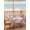 LightPink, variant on Outdoor Tablecloth with Umbrella Hole and Zipper, Easter Square Table Cloth 54x54 Inch Waterproof Tablecloth, Spring Farmhouse Watercolor Bunny Flower Wood Grain Picnic Table Cover for Patio Camping