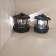 thumbnail image 1 of stanreset Solar LED Light Rotating Waterproof Street Lamp Lighthouse Indoor Lights Courtyard Yard Patio Driveway Lighting, 1 of 6