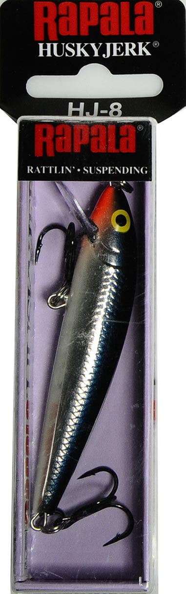 Rapala Husky Jerk 08 Fishing Lure 3 18 14oz Silver