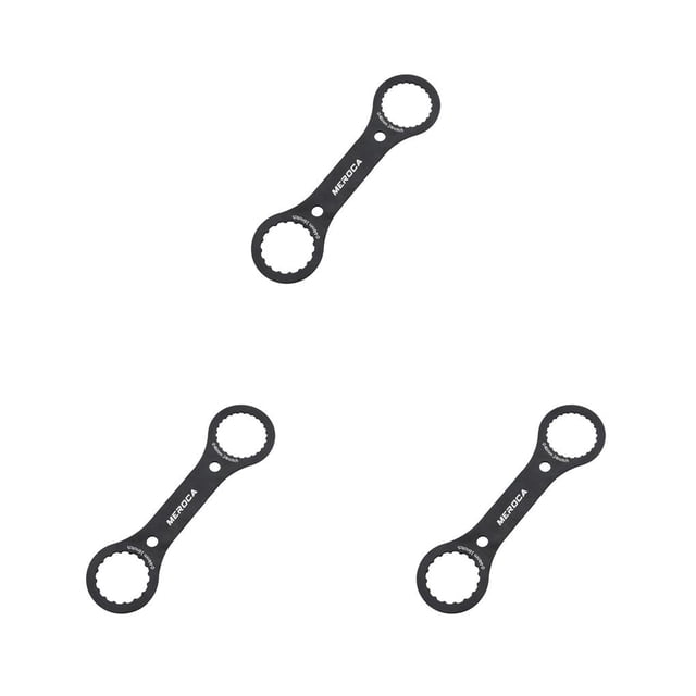 Naiovety Llave de soportes inferiores para bicicleta, llave inglesa, removedor profesional de aleación de aluminio, eje Central, práctico Type1 NO1
