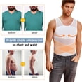 thumbnail image 4 of Camiseta Compresora para Hombre TAILONG Moldeadora de Cuerpo Ajustada, 4 of 5