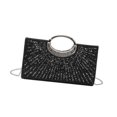 thumbnail image 4 of AMLESO Sac à Main pour Dames Sac Bandoulière Créatif Sac de Soirée pour Bal Robe de Soirée Noir, 4 of 8