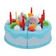 thumbnail image 5 of Juguete De Corte De Pastel De Cumpleaños, Juguetes De Corte De Material Plástico Reutilizable Seguro DIY Que Hace Que La Apariencia Redonda Brillante Para Regalos Para El Hogar ANGGREK Otros, 5 of 8