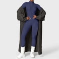thumbnail image 5 of Aoiroe Workout Seamless Jumpsuits Compression Jumpsuits one Piece Workout Outfit for Women Body Suits for Womens Tummy Control Jumpsuits for Women Pilates Outfits Yoga Outfits Workout Jumpsuit Blue L, 5 of 6
