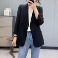 thumbnail image 1 of Internet Celebrity Explosion Chiffon Double-Layer Sun Protection Clothing plus size Summer Middle-aged Female Mother 9-Sleeve Small Suit Thin Jacket, 1 of 6