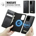 thumbnail image 4 of Funda Billetera Desmontable Magnética 2 en 1 Magsafe para Samsung Galaxy S20 Ultra con Tarjetero para Mujer y Hombre,Cuero PU Retro 【Bloqueo RFID】 Funda con soporte a prueba de golpes, 4 of 10
