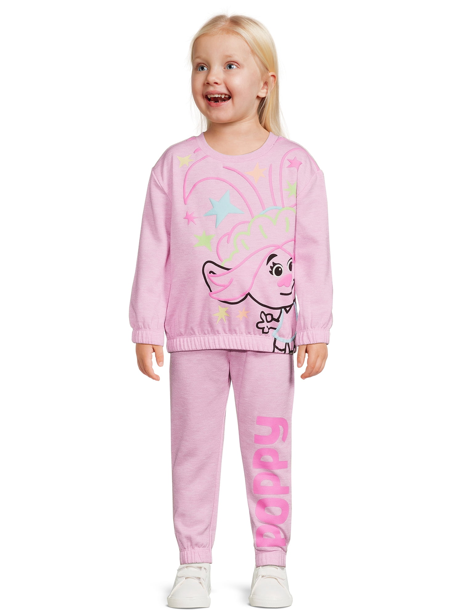 Toddler Girl Trolls Pant Set, Sizes 2T - 5T