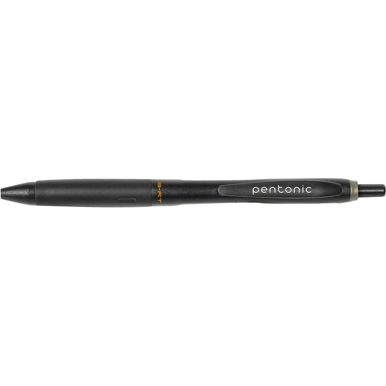 Linc Pentonic Black BR-T Retractable Ball Point Pens 0.7 mm Fine Point, 12  CT Bulk  Lightweight & Smooth Premium Pens For Journaling, Planner, No  Bleed, Featherlite Feel, Office Pen, Stocking Stuffer 
