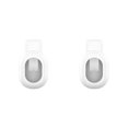 thumbnail image 2 of Redempat RDP Steel Clip Holder Buckle Clamps for Sensor Dynamics Pod Running White 39.6 x 23.5mm 2Set, 2 of 6