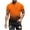 Orange, variant on Men Shirts Graphic Funny Men Plus Size Tops Short Sleeve Sweatshirt Men Summer Clothes Men Men Dress Shirts
