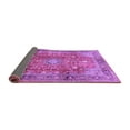 thumbnail image 2 of Ahgly Company Indoor Round Persian Purple Traditional Area Rugs, 4' Round, 2 of 4