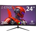 thumbnail image 1 of Z-Edge UG24 24" Curved Gaming Monitor – FHD 1080p, 180Hz, 1ms MPRT, FreeSync Premium, 1 of 4